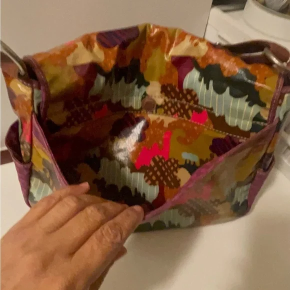 Fossil leather bag with long adjustable straps. Great clean condition - Picture 5 of 16